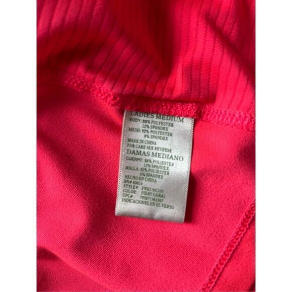 Tangerine hot pink zip front jacket - Picture 9 of 9